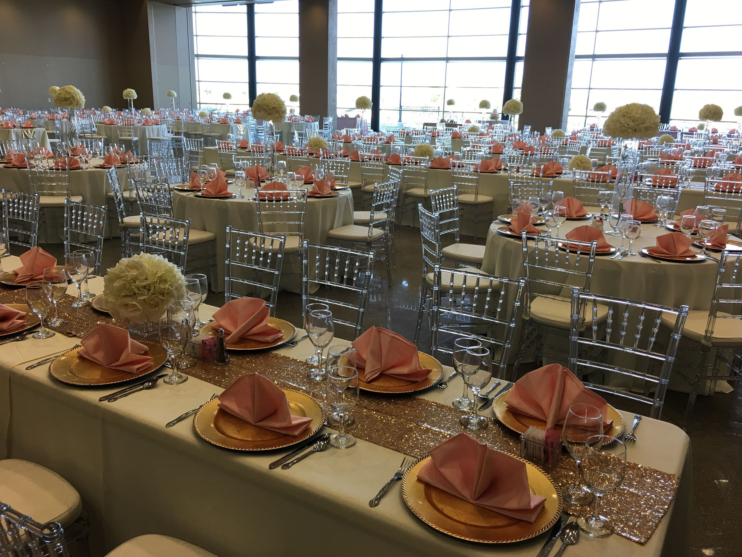 Wedding reception in Hall A & B