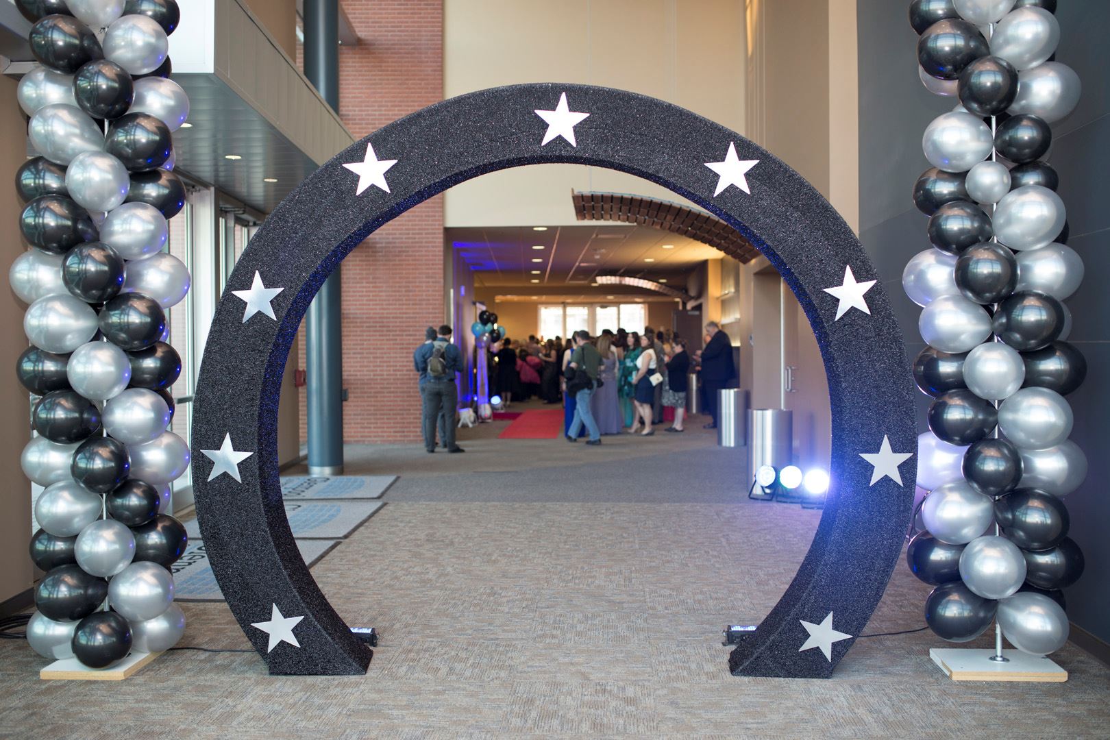 Night to Shine entrance in the hallway
