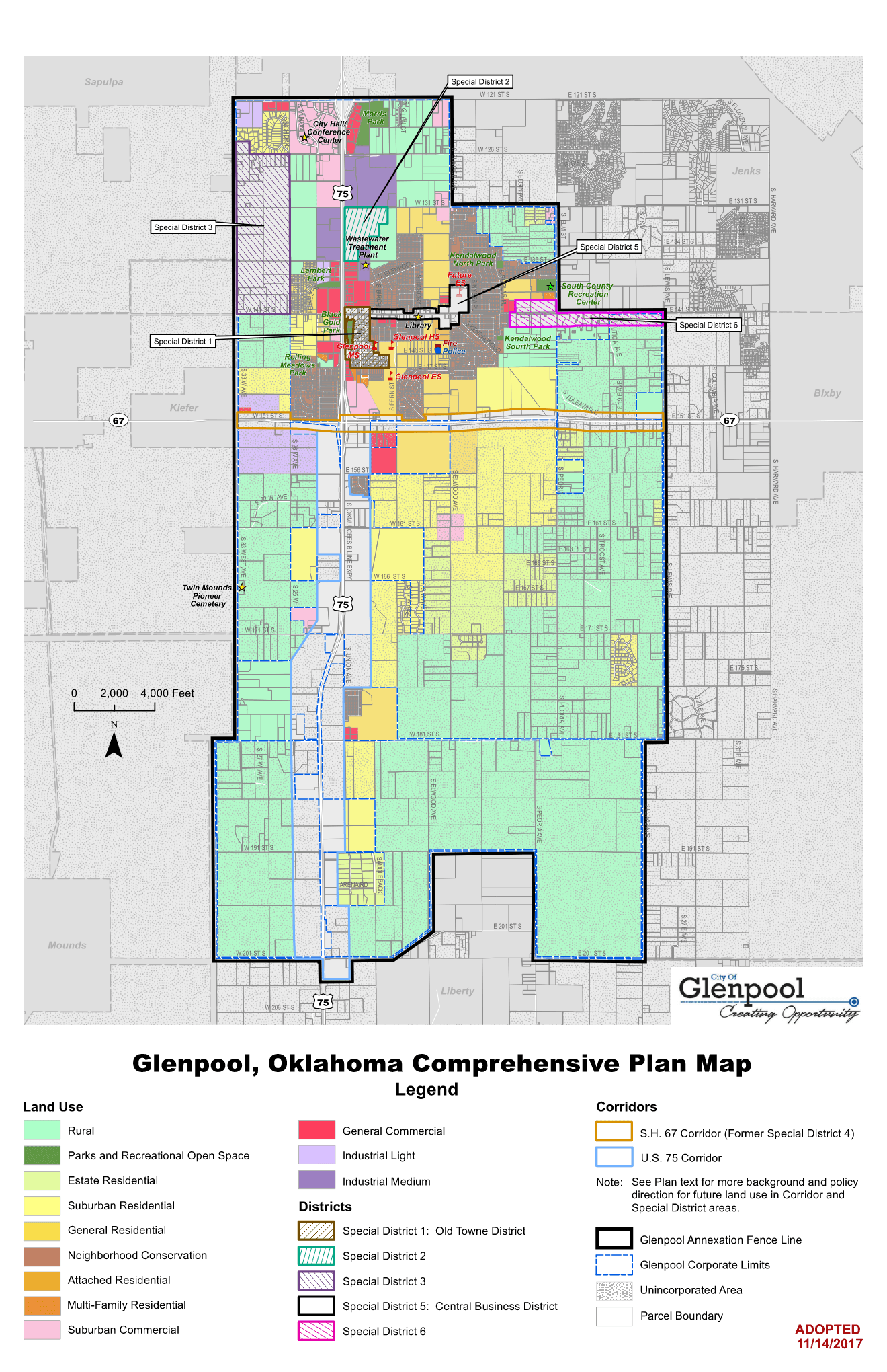 Comprehensive Plan Map 2030